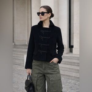 Trelise Cooper Fitted Cropped Double Breasted Jacket ECU Sz Small